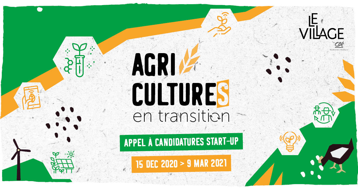 Agricultures en transition - Appel à candidatures start-up