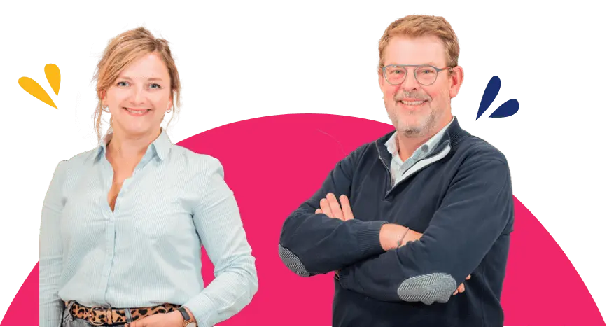 Photo de Valérie et Marie, formateurs et animateurs des formations et ateliers du Village by CA
